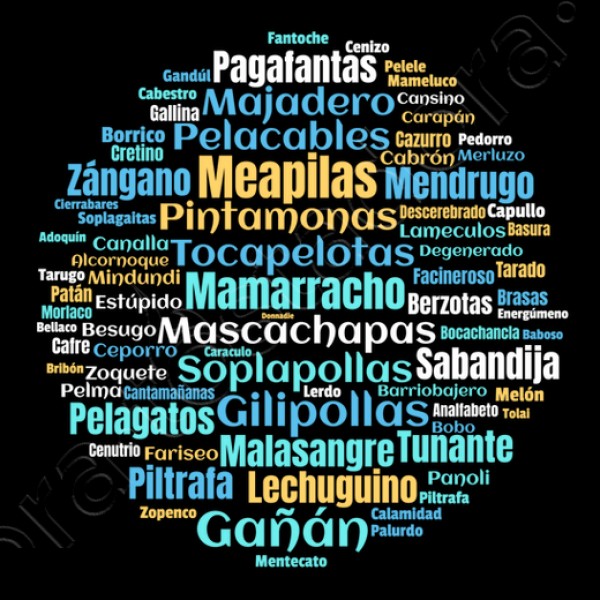 Insultos En Castellano Espau00f1ol Tacos Lengua Espau00f1ola Humor