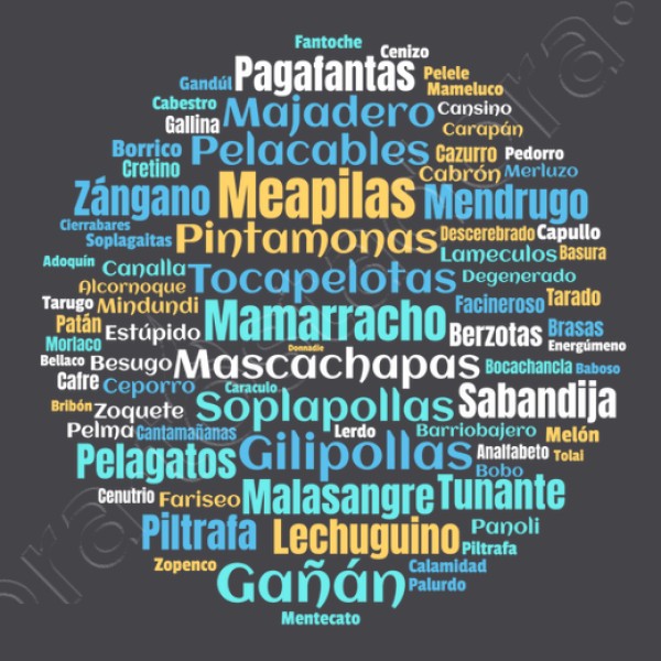 Insultos En Castellano Espau00f1ol Tacos Lengua Espau00f1ola Humor
