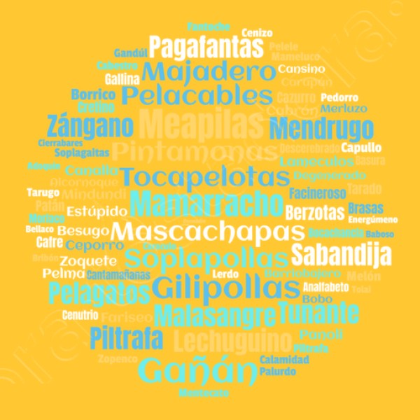 Insultos En Castellano Espau00f1ol Tacos Lengua Espau00f1ola Humor