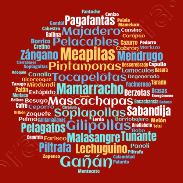 Insultos En Castellano Espau00f1ol Tacos Lengua Espau00f1ola Humor