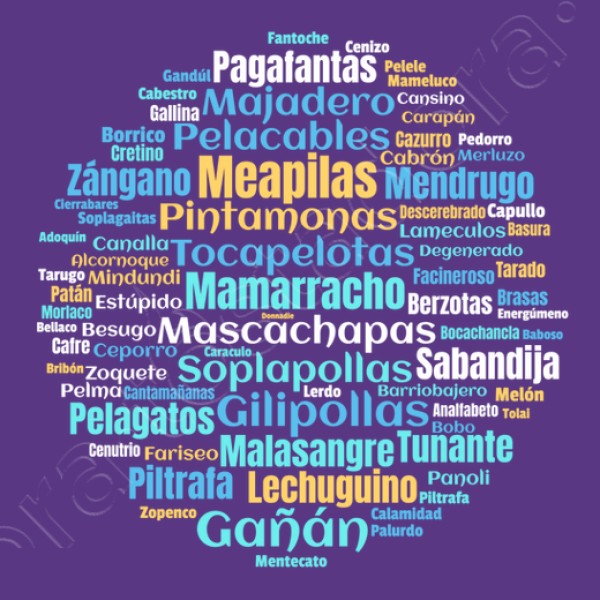 Insultos En Castellano Espau00f1ol Tacos Lengua Espau00f1ola Humor