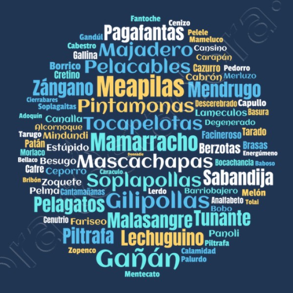 Insultos En Castellano Espau00f1ol Tacos Lengua Espau00f1ola Humor