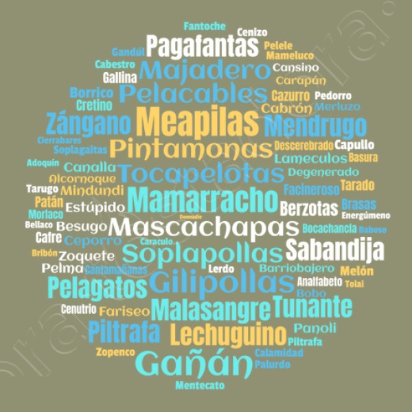 Insultos En Castellano Espau00f1ol Tacos Lengua Espau00f1ola Humor