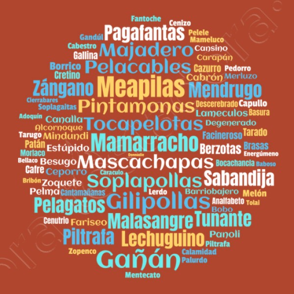 Insultos En Castellano Espau00f1ol Tacos Lengua Espau00f1ola Humor