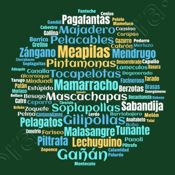 Insultos En Castellano Espau00f1ol Tacos Lengua Espau00f1ola Humor