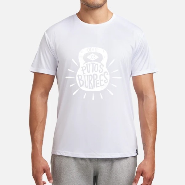 camiseta BURPEES negra