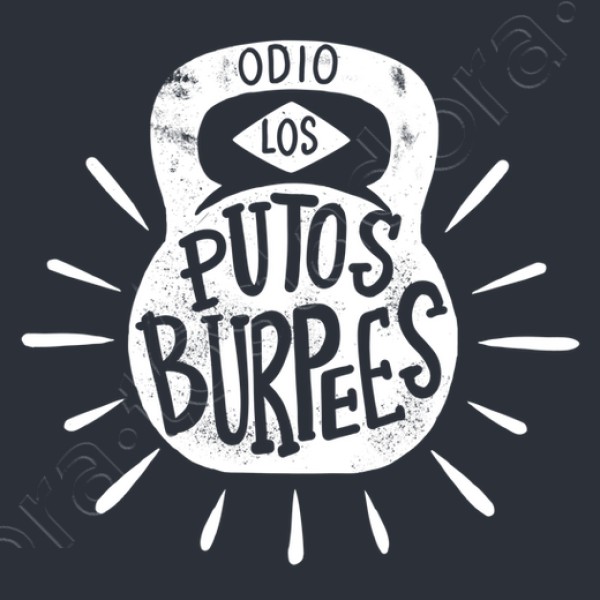 camiseta BURPEES negra