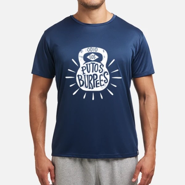 camiseta BURPEES negra
