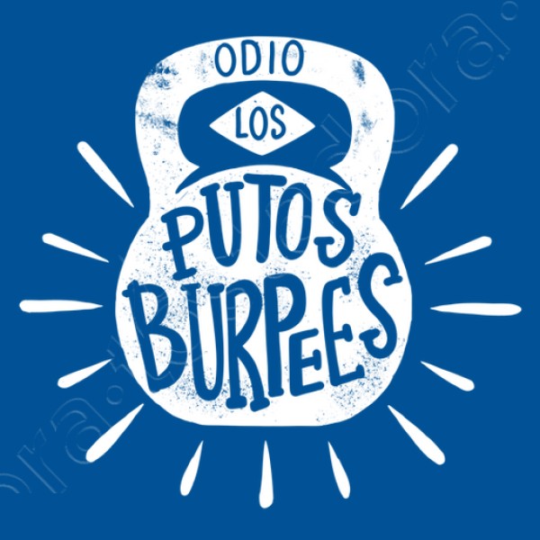 camiseta BURPEES negra
