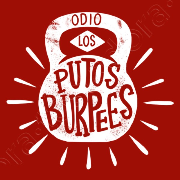 camiseta BURPEES negra