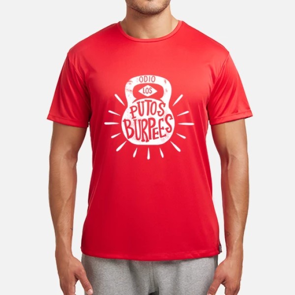 camiseta BURPEES negra