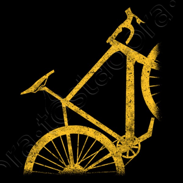 Silueta De Bicicleta Retro Vintage Ciclismo Bici Ciclista Deporte