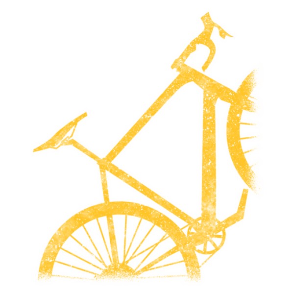 Silueta De Bicicleta Retro Vintage Ciclismo Bici Ciclista Deporte