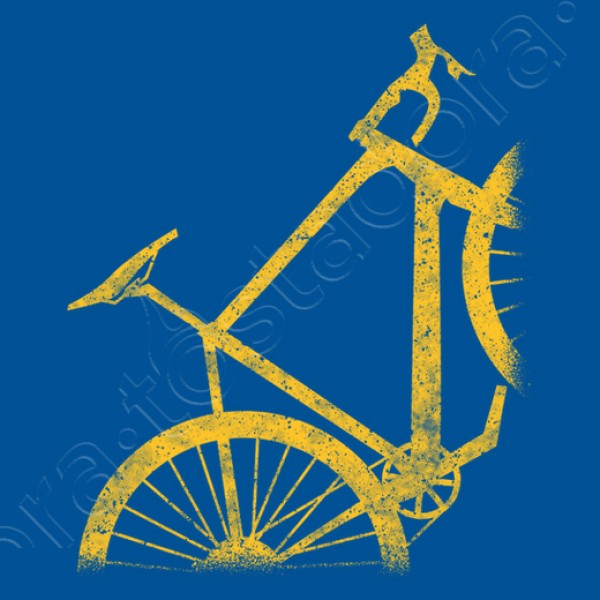 Silueta De Bicicleta Retro Vintage Ciclismo Bici Ciclista Deporte