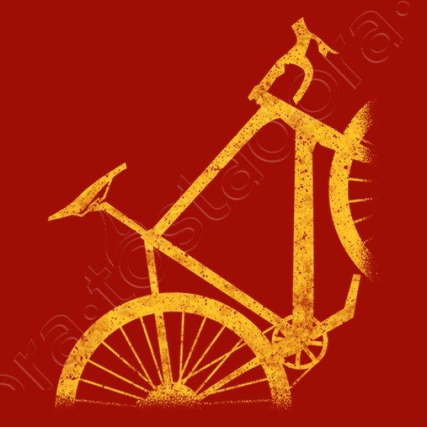 Silueta De Bicicleta Retro Vintage Ciclismo Bici Ciclista Deporte