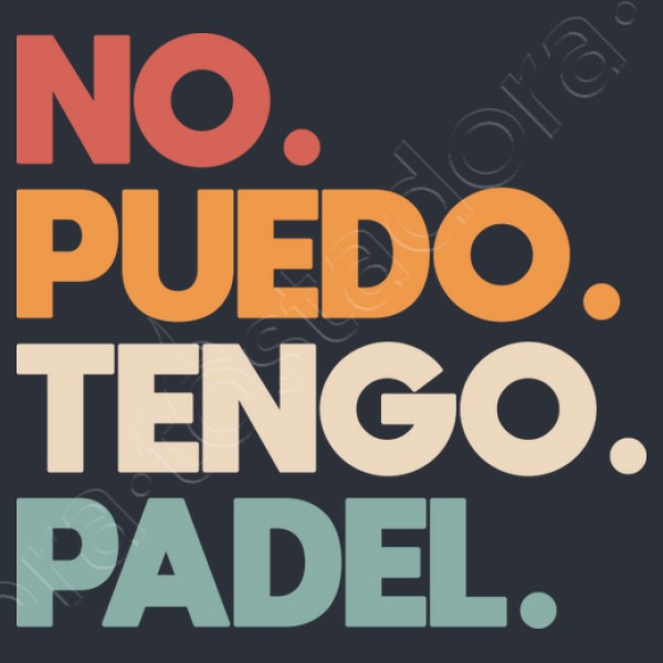 No puedo tengo padel