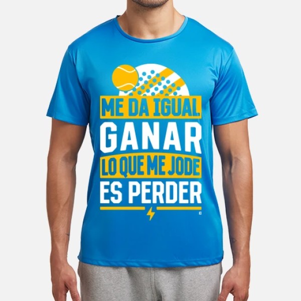 Me da igual ganar...