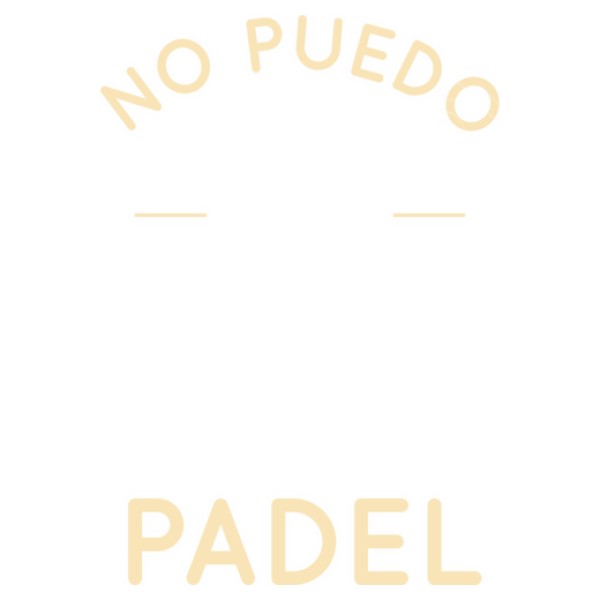 No Puedo Tengo Pu00e1del - Beige Y Blanco