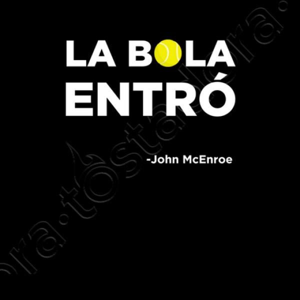 la bola entro john mcenroe