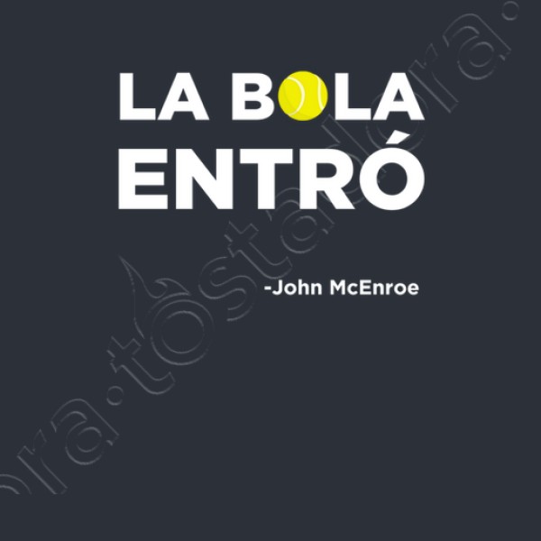 la bola entro john mcenroe
