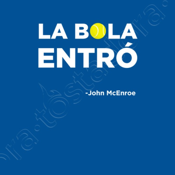 la bola entro john mcenroe