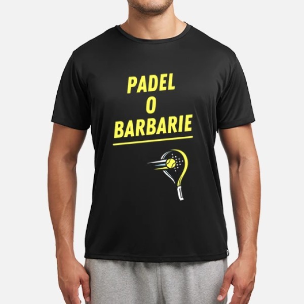 Camiseta deportiva Padel O Barbarie