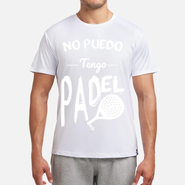 Camiseta padel No puedo tengo padel 2