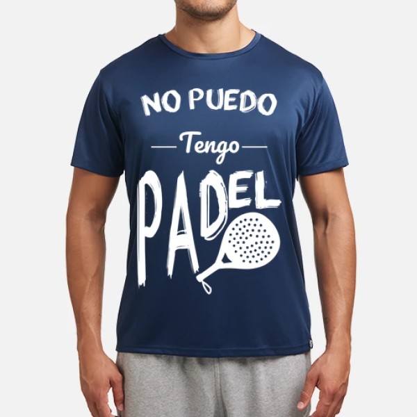 Camiseta padel No puedo tengo padel 2