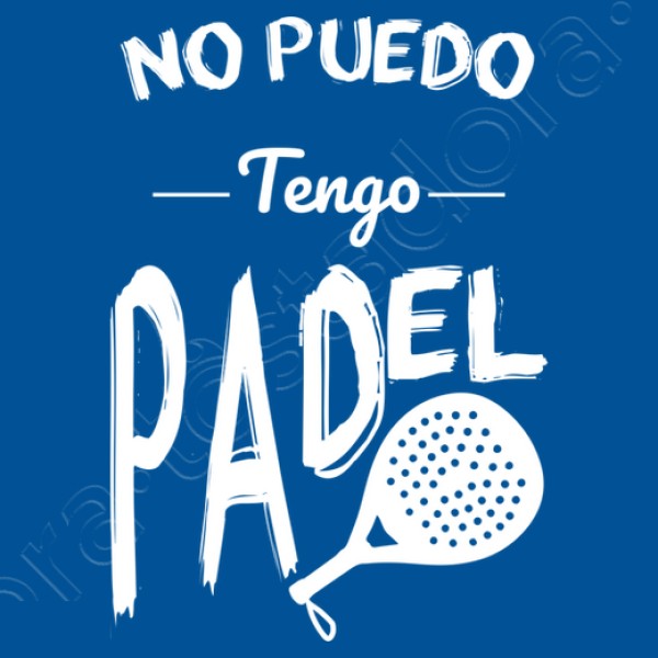 Camiseta padel No puedo tengo padel 2
