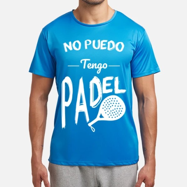 Camiseta padel No puedo tengo padel 2