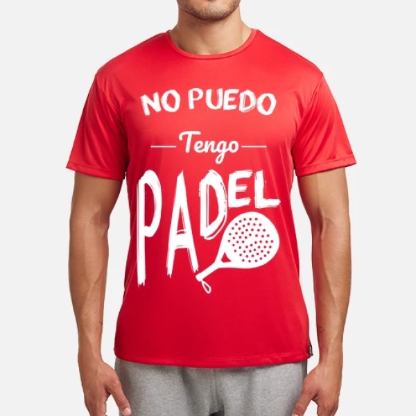 Camiseta padel No puedo tengo padel 2