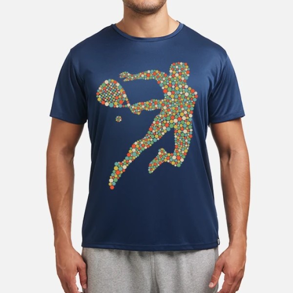 jugador de pu00e1del de lunares