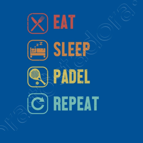 comer dormir padel repetir playa padel