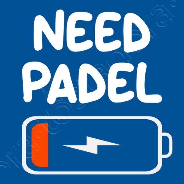 necesito padel tenis bateria baja
