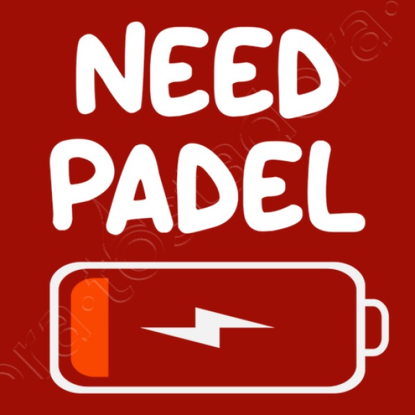 necesito padel tenis bateria baja