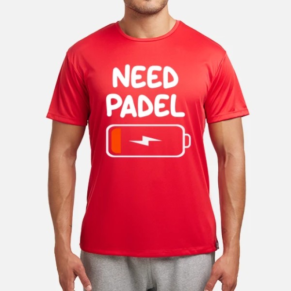 necesito padel tenis bateria baja