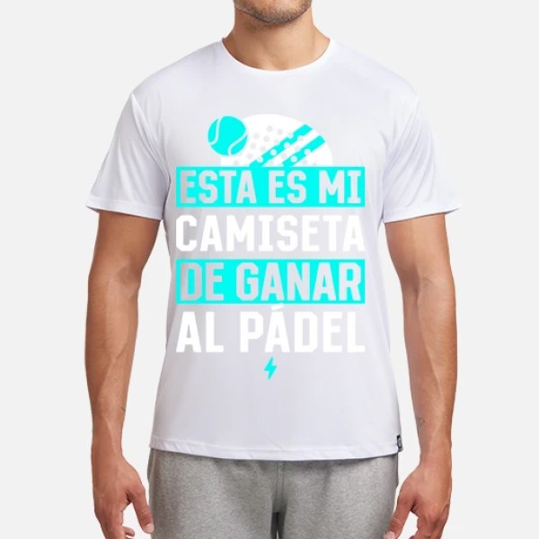 Mi camiseta de ganar al pu00e1del