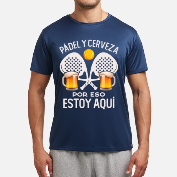 Pu00e1del y cerveza por eso estoy aquu00ed regalo pu00e1del divertido tennis