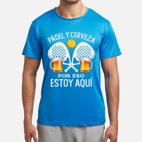 Pu00e1del y cerveza por eso estoy aquu00ed regalo pu00e1del divertido tennis
