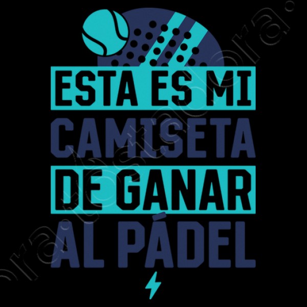 Mi camiseta de ganar al pu00e1del