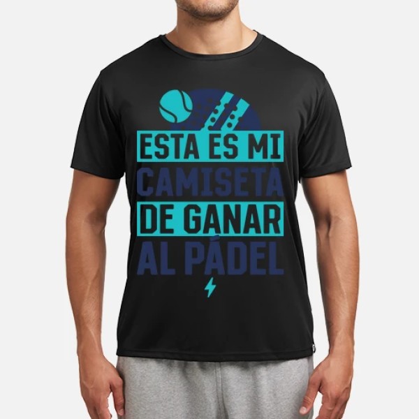 Mi camiseta de ganar al pu00e1del