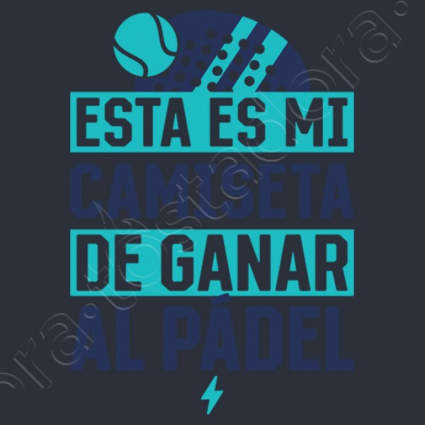 Mi camiseta de ganar al pu00e1del