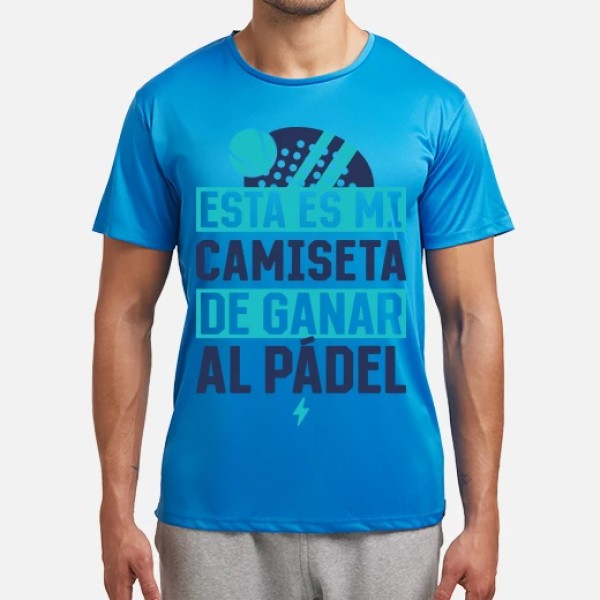 Mi camiseta de ganar al pu00e1del