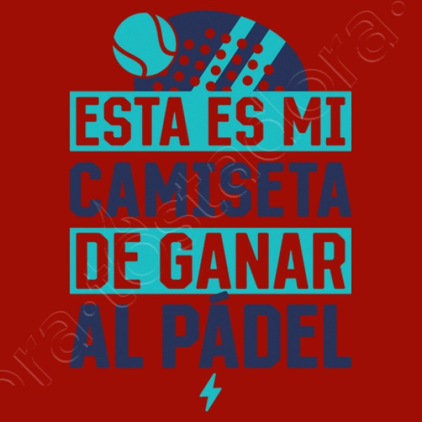 Mi camiseta de ganar al pu00e1del