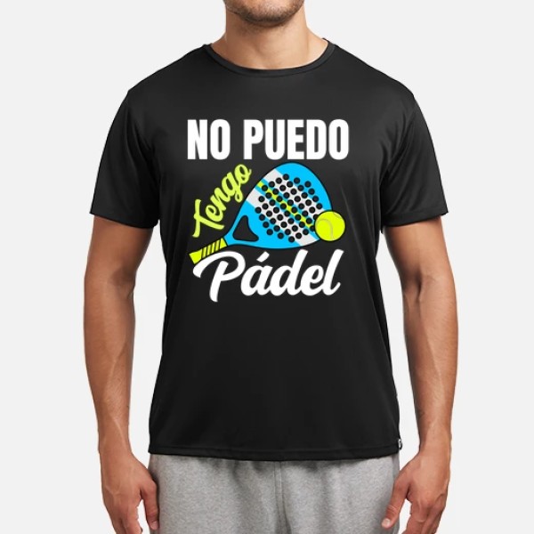 Camiseta padel No puedo tengo padel