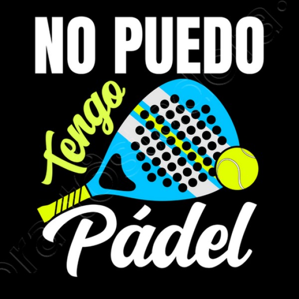 Camiseta padel No puedo tengo padel