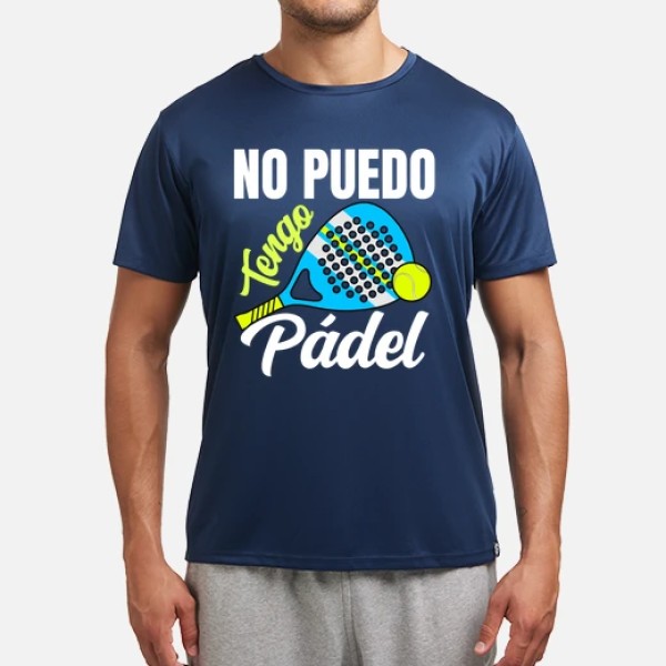Camiseta padel No puedo tengo padel
