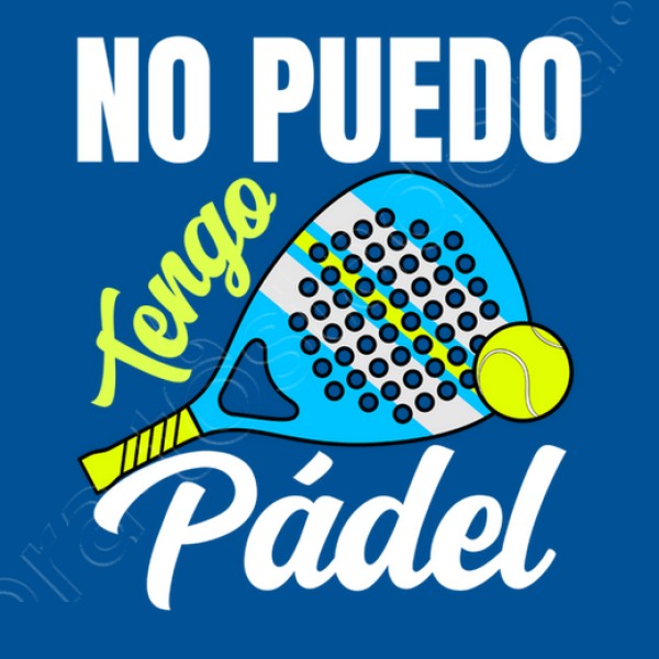 Camiseta padel No puedo tengo padel
