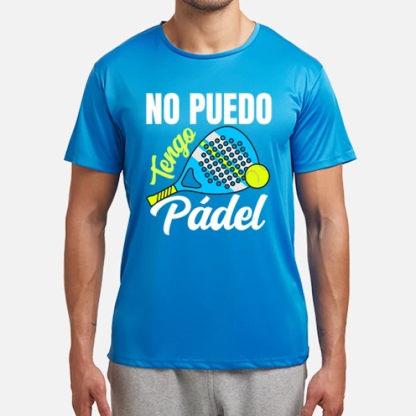 Camiseta padel No puedo tengo padel