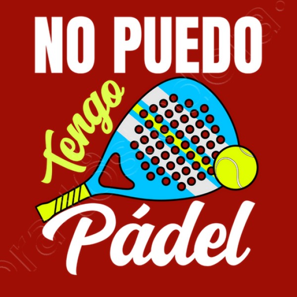 Camiseta padel No puedo tengo padel